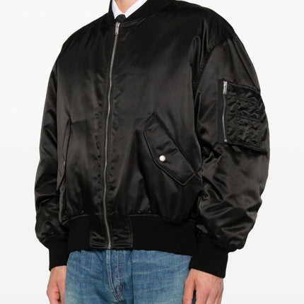 Saint Laurent  Coats Black
