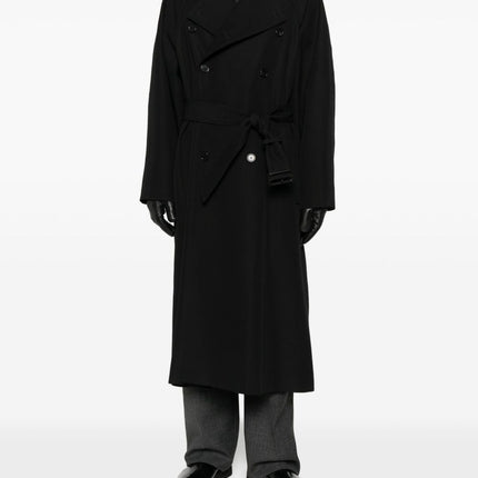 Saint Laurent  Coats Black