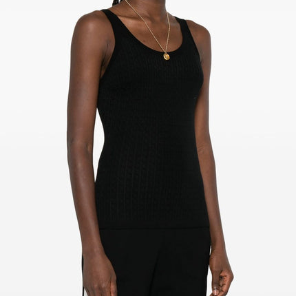 Elisabetta Franchi Top Black