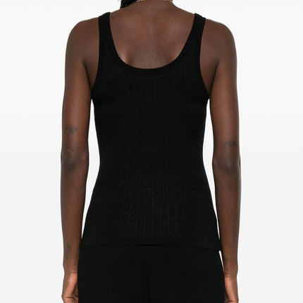 Elisabetta Franchi Top Black