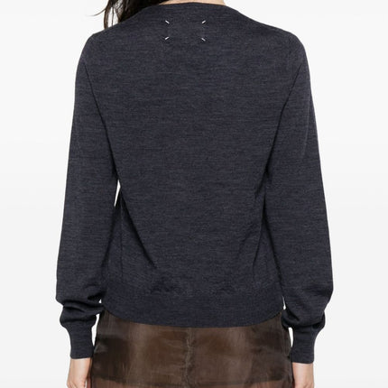 Maison Margiela Sweaters Blue