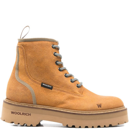 Woolrich Boots Leather Brown