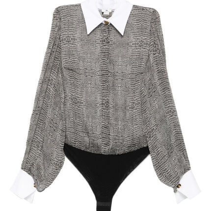 Elisabetta Franchi Top Black