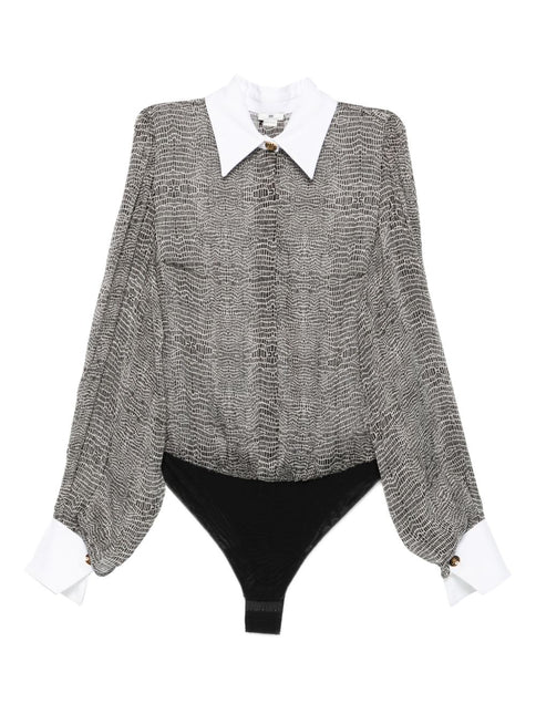 Elisabetta Franchi Top Black