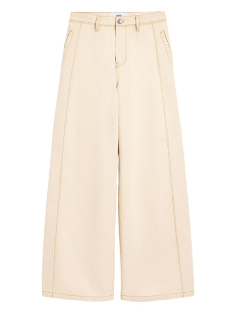 Ami Paris Jeans Beige
