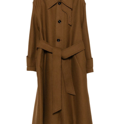 Ami Paris Coats Brown