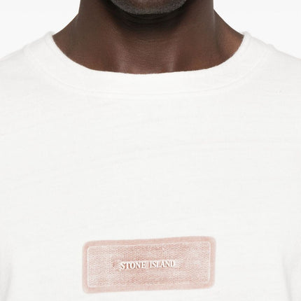 Stone Island T-shirts and Polos White