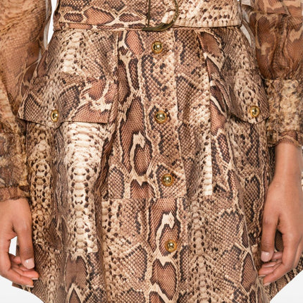 Zimmermann Skirts Brown
