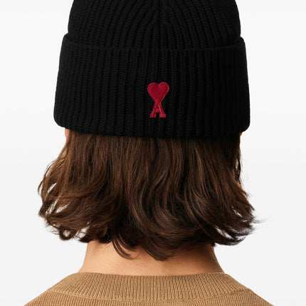 Ami Paris Hats Black