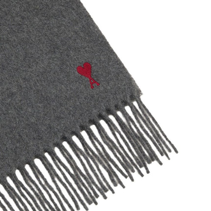 Ami Paris Scarfs Grey