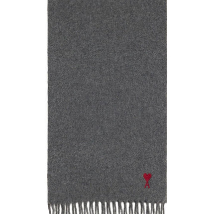 Ami Paris Scarfs Grey