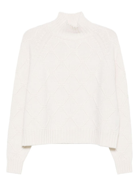 Elisabetta Franchi Sweaters Cream