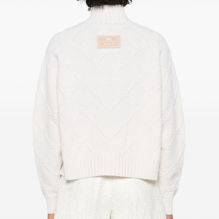 Elisabetta Franchi Sweaters Cream