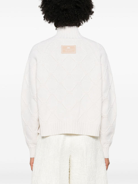Elisabetta Franchi Sweaters Cream