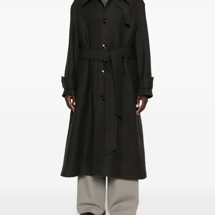 Ami Paris Coats Grey