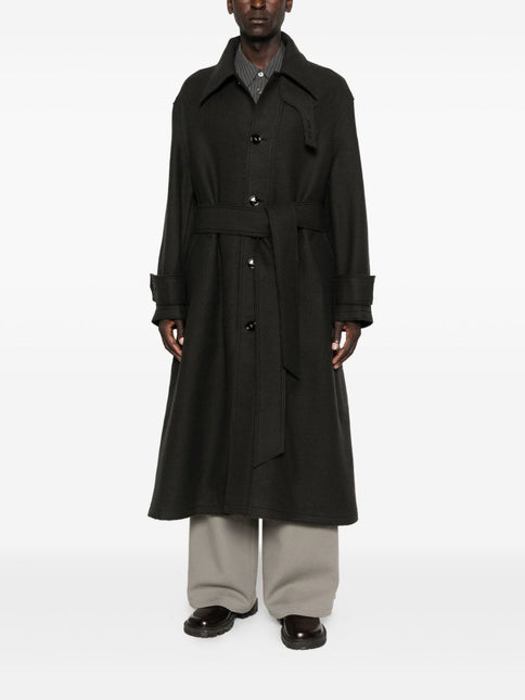 Ami Paris Coats Grey