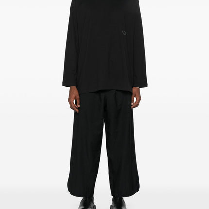 Y-3 T-shirts and Polos Black