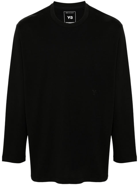 Y-3 T-shirts and Polos Black