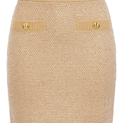 Elisabetta Franchi Skirts Beige