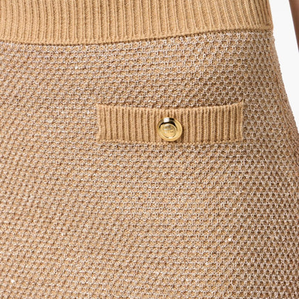 Elisabetta Franchi Skirts Beige