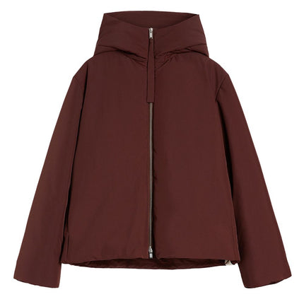 JIL SANDER PLUS Coats Bordeaux