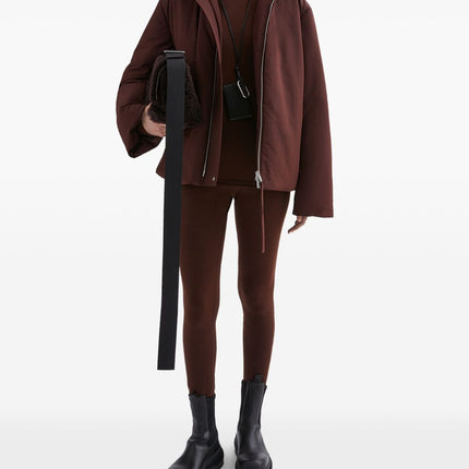 JIL SANDER PLUS Coats Bordeaux