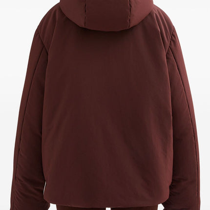 JIL SANDER PLUS Coats Bordeaux