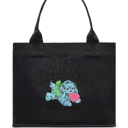 Ganni Puppy Large Tote