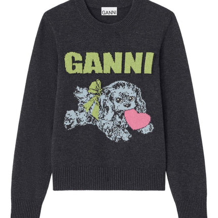 GANNI Sweaters Grey
