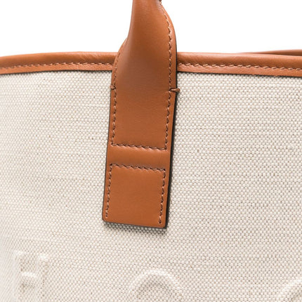 Hogan Pre Small Script embossed-logo tote bag