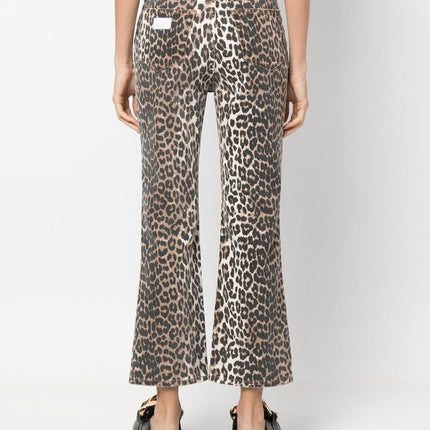 GANNI Jeans Brown