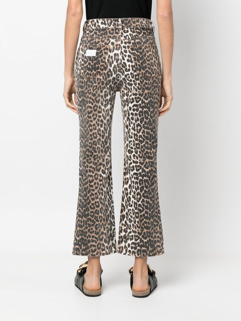 GANNI Jeans Brown