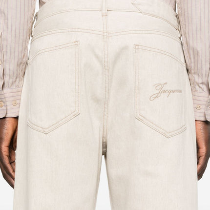 JACQUEMUS Jeans Beige