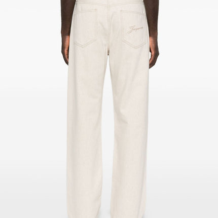 JACQUEMUS Jeans Beige