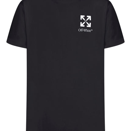 Off White T-shirts and Polos Black