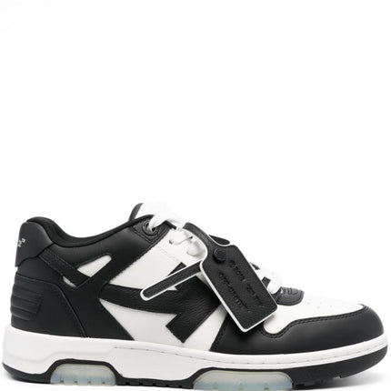 Off White Out Of Office leather sneakers