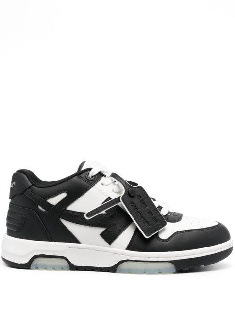 Off White Out Of Office leather sneakers