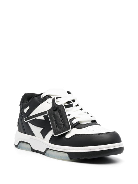 Off White Out Of Office leather sneakers