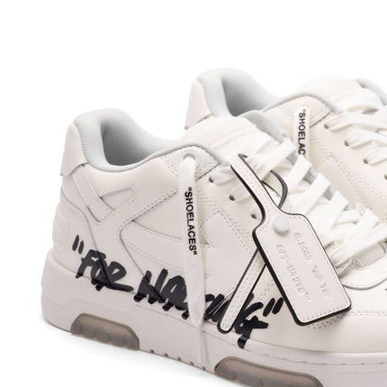 Off White Out Of Office "For Walking" leather sneakers