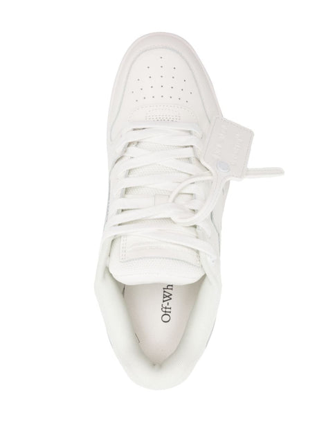 Off White Out Of Office leather sneakers