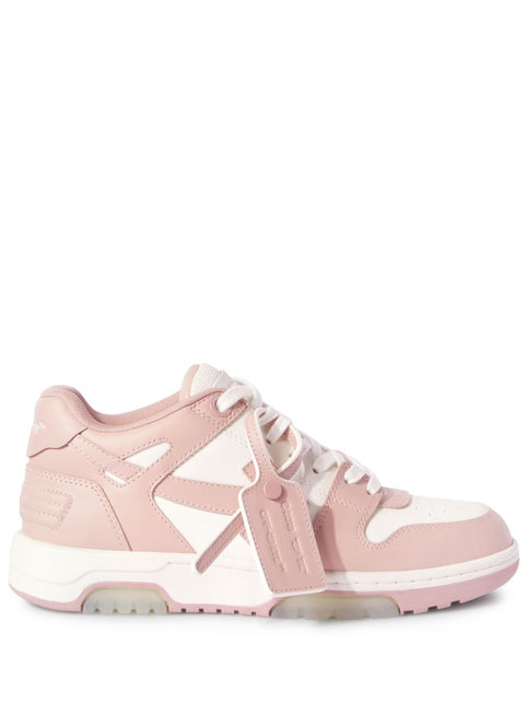 Off White Out Of Office leather sneakers