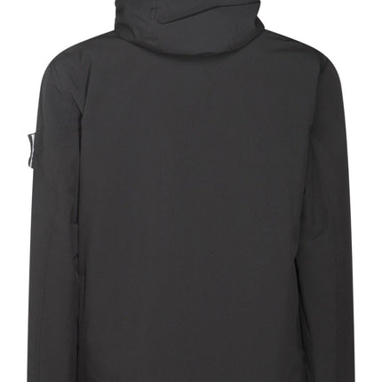 Stone Island Coats Black