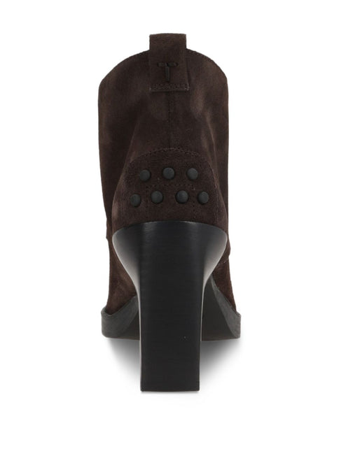 Tod's Suede lace-up ankle boots