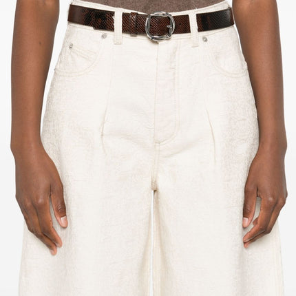 JACQUEMUS Jeans White
