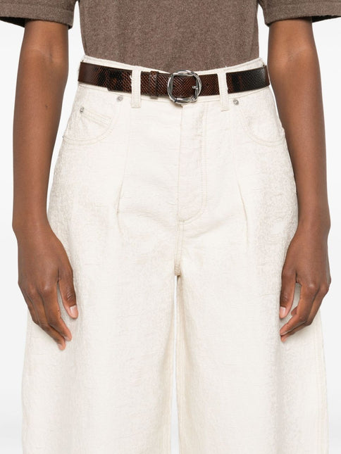 JACQUEMUS Jeans White