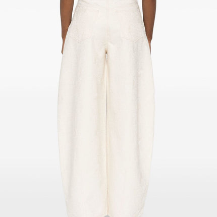 JACQUEMUS Jeans White