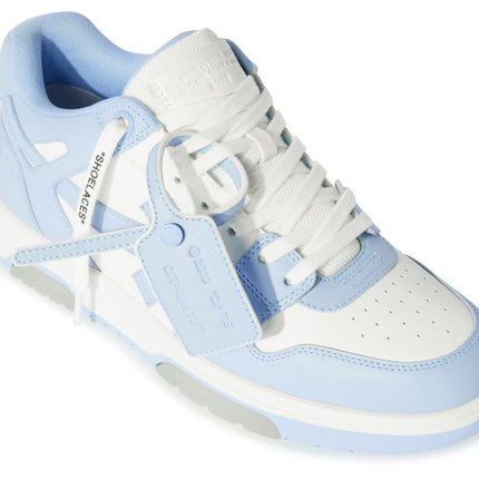 Off White Sneakers Clear Blue