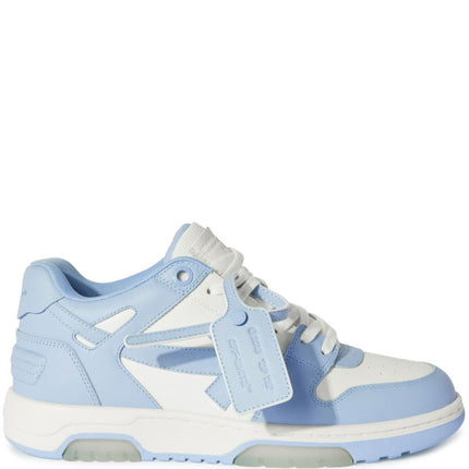Off White Sneakers Clear Blue