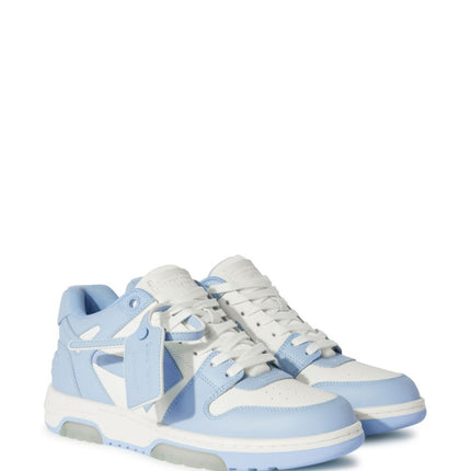 Off White Sneakers Clear Blue