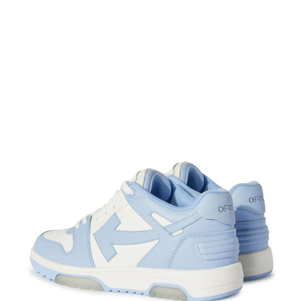 Off White Sneakers Clear Blue